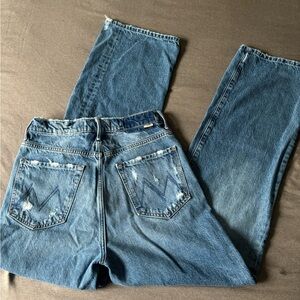 Mother Superior Wide Leg Jeans